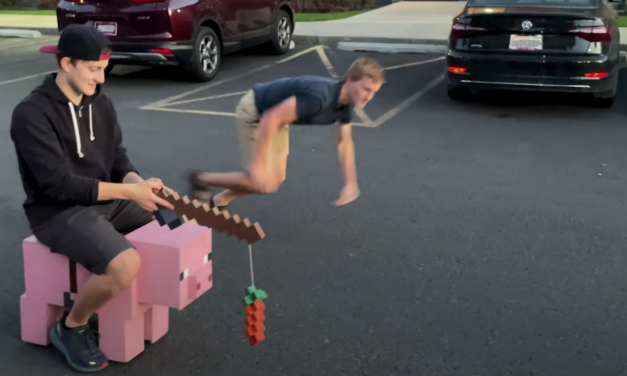 YouTuber baut 30km/h schnelles Minecraft-Schwein